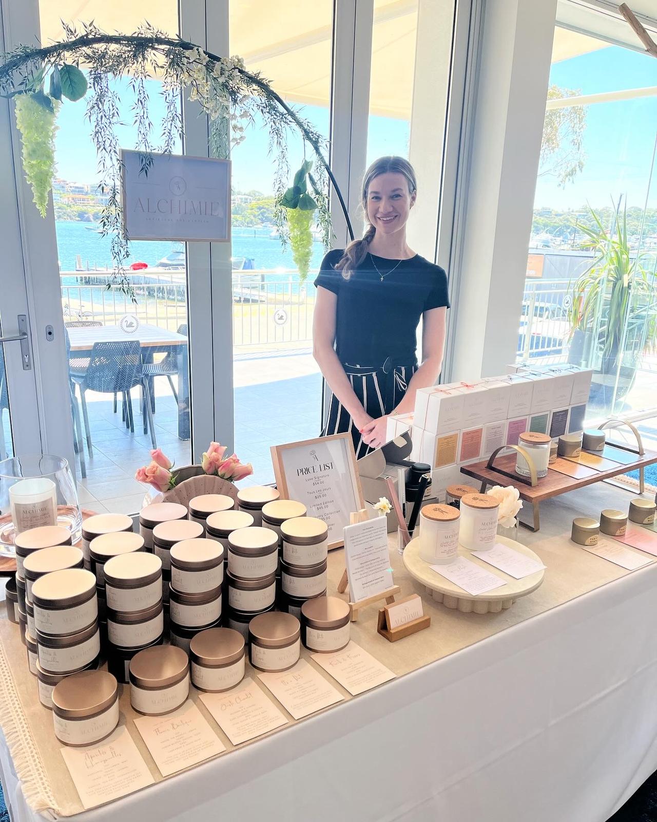 Alchimie Artisanal Soy Candles Perth Makers Market